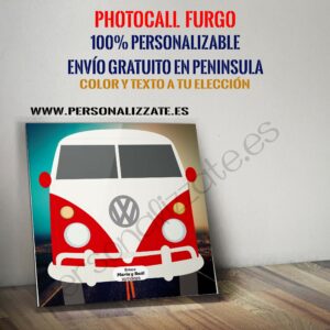Photocall furgoneta hippie