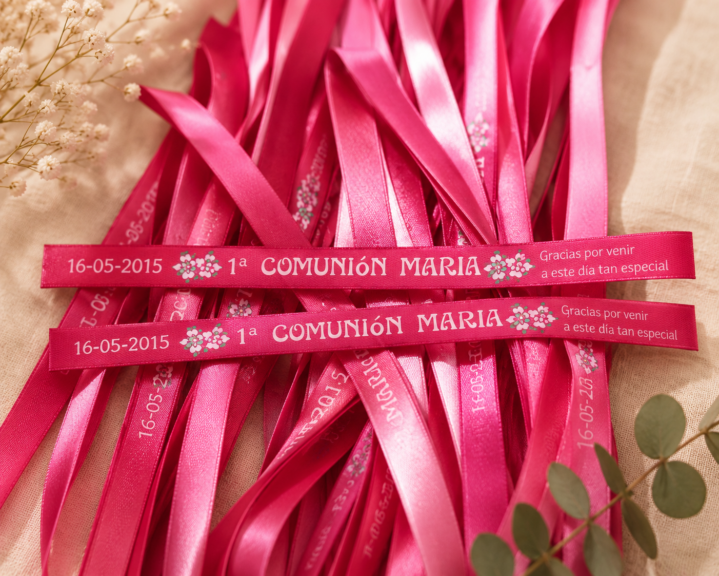 Pulseras Personalizadas (Mínimo 50 unidades)