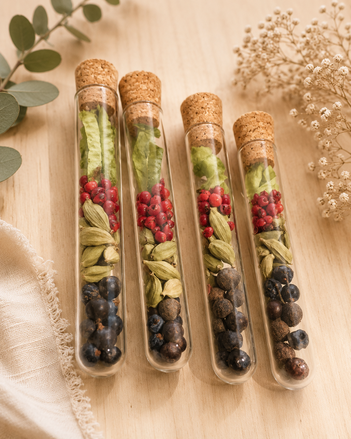 Tubo kit aderezo para Gin Tonic sin etiqueta