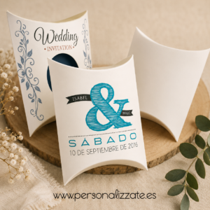 Caja pequeña personalizada para detalles