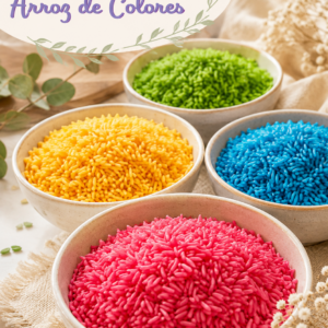 Arroz de colores para bodas por Kilos