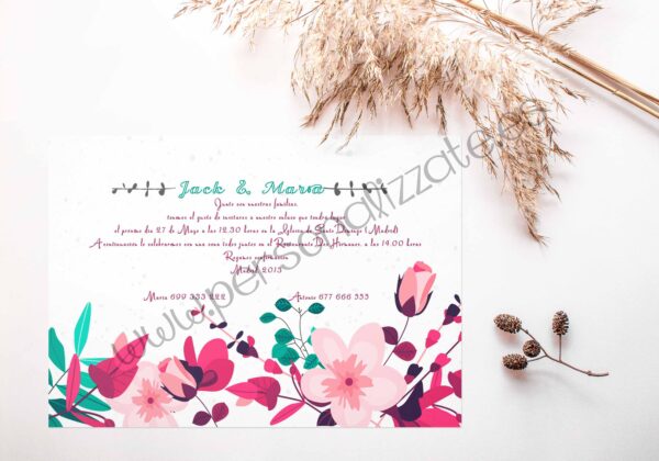 Invitación De Boda Intensive