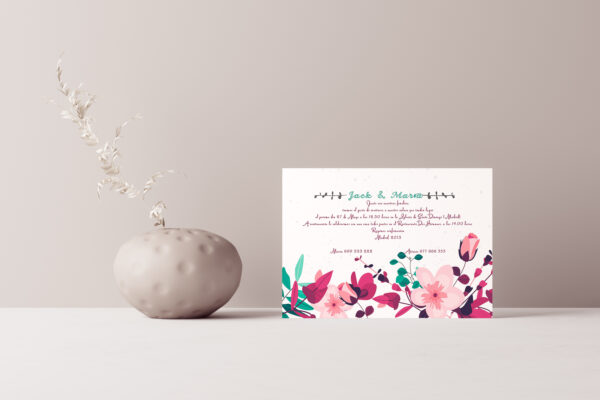 Invitación De Boda Intensive