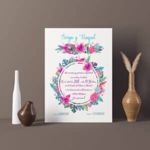 Invitación De Boda Primavera