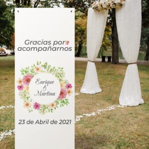 Xbanner Flower 1.60mx60cm