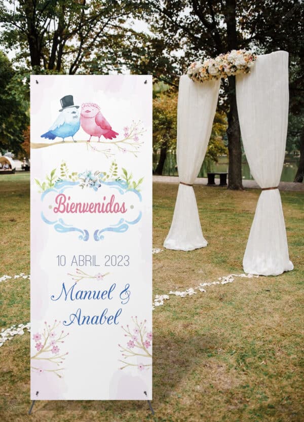 Xbanner Birds 1.60mx60cm