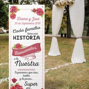 Xbanner Espinas 1.60mx60cm