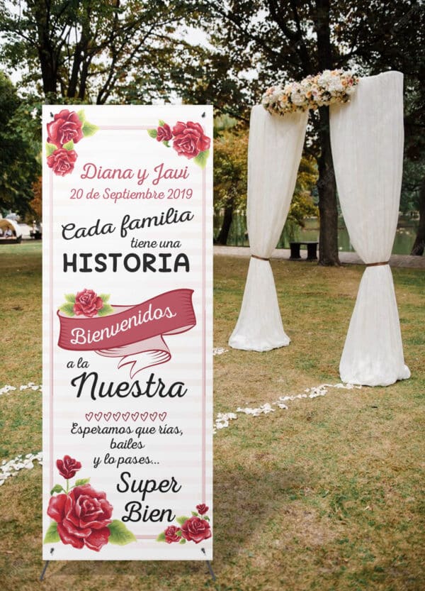 Xbanner Espinas 1.60mx60cm