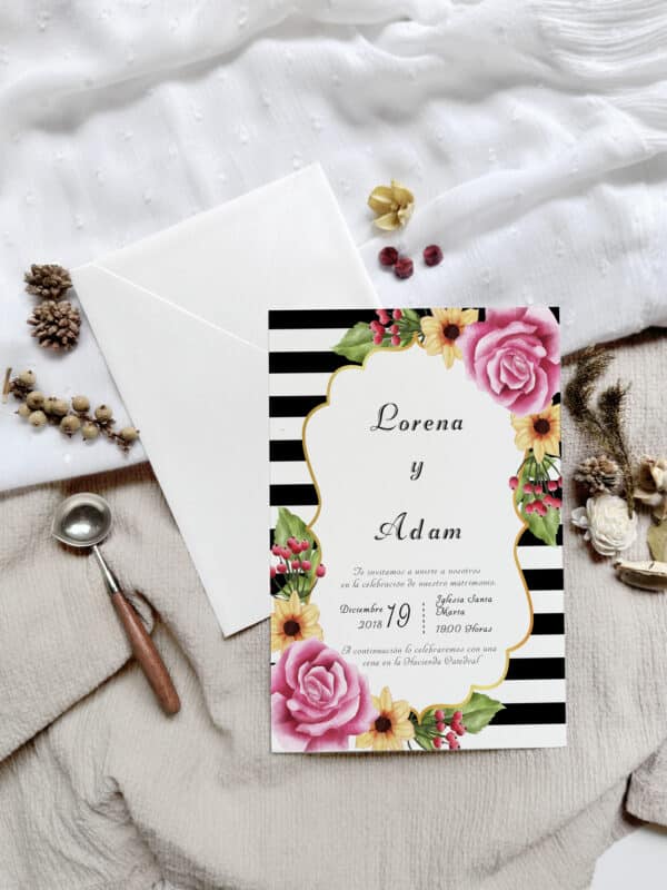 Invitación de Boda Verónica