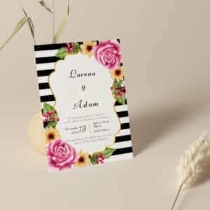 Invitación de Boda Verónica