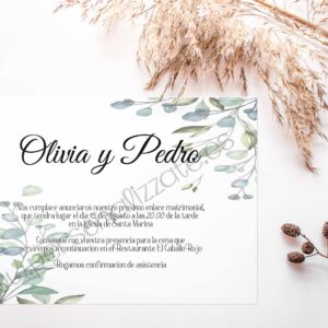 Invitación Chiara