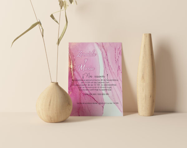 Invitación de Boda Valentino