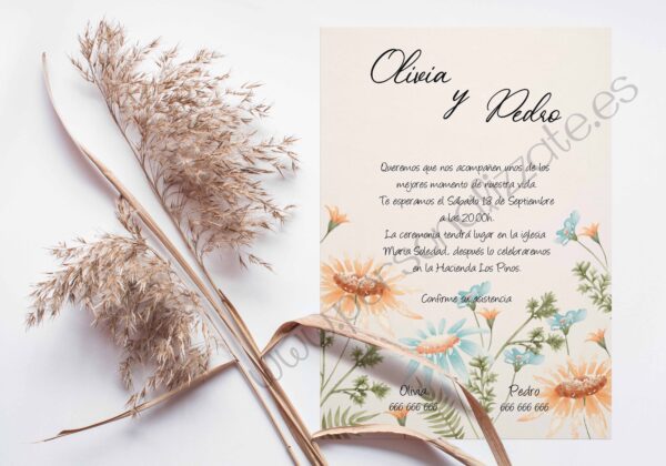 Invitación de Boda Venezia