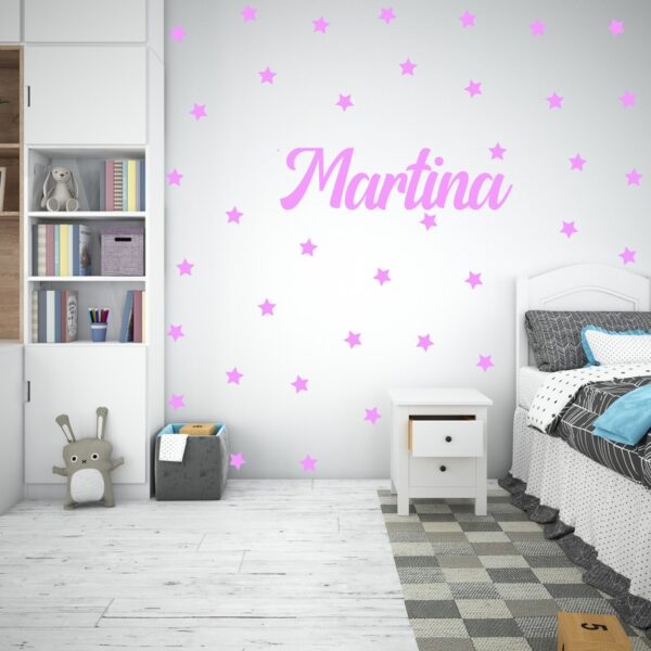 Kit decoración habitación infantil estrellas