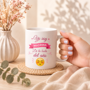 Taza personalizada Soy la Madrina