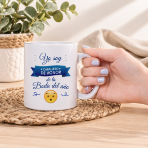 Taza personalizada Regalo Caballero de Honor