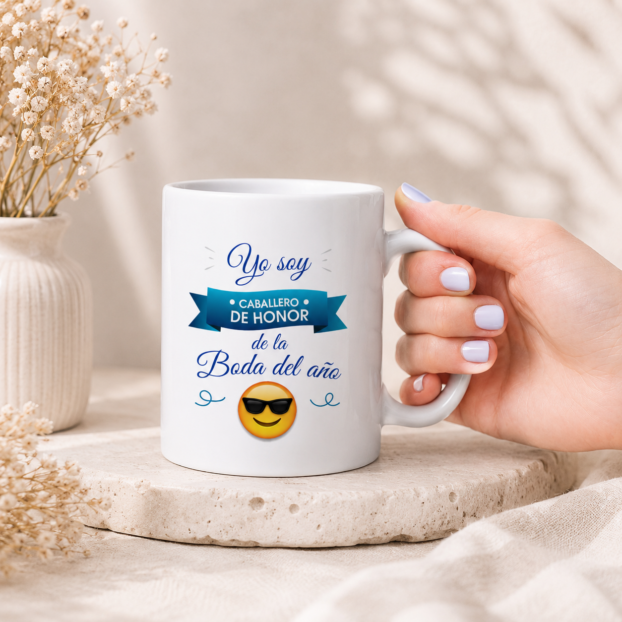 Taza personalizada Caballero de Honor
