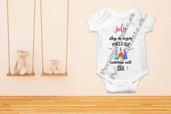 Body bebe personalizado Mandi