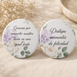 Chapa abridor Hortensia 59mm