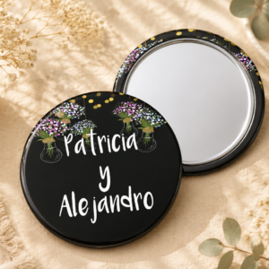 Chapa espejo Francesca 59mm