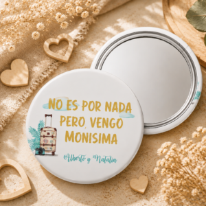 Chapa espejo Travel 59mm