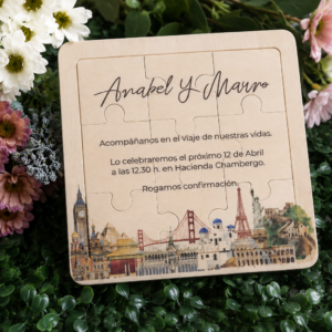 Puzzle de Madera Personalizado