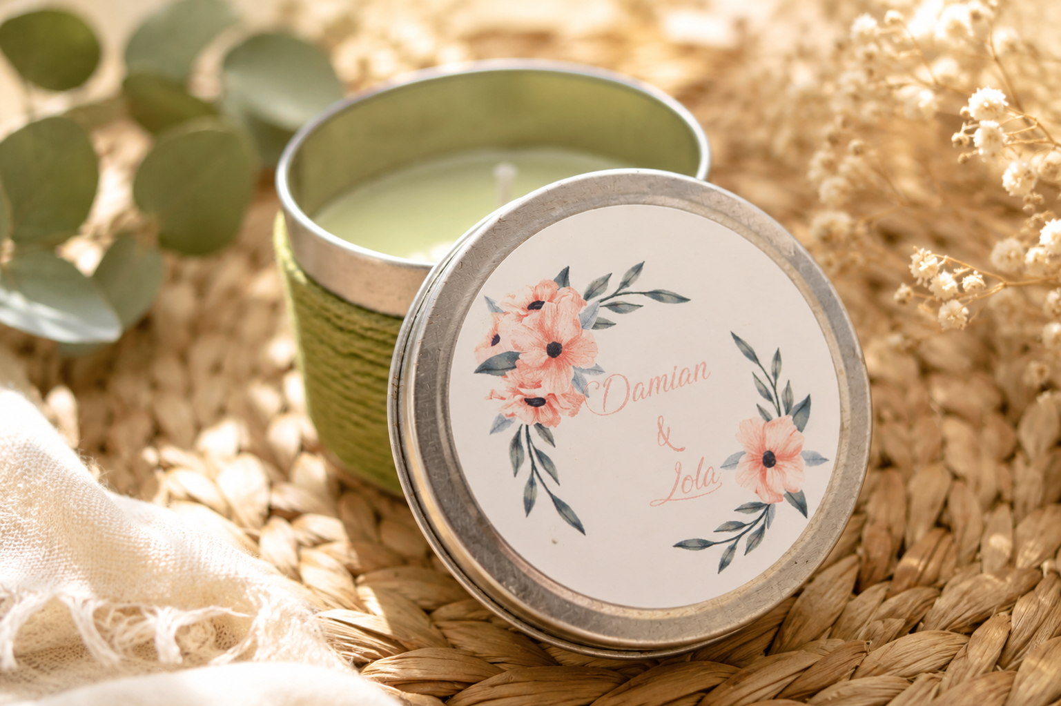 Vela Aromática En Lata