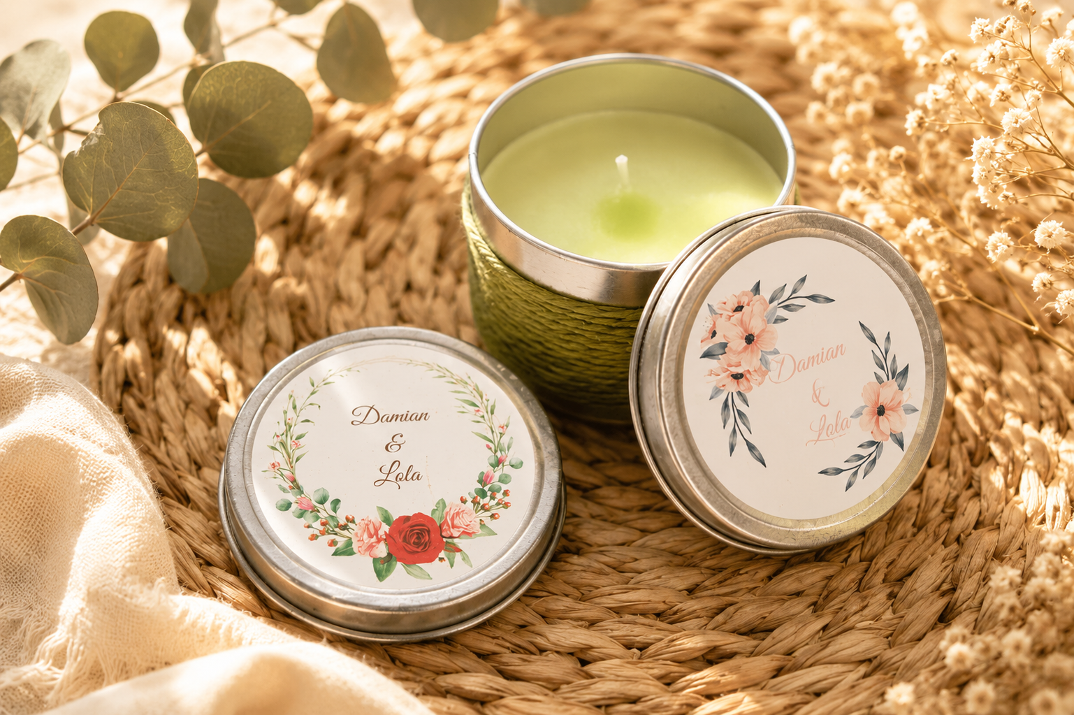 Vela Aromática En Lata
