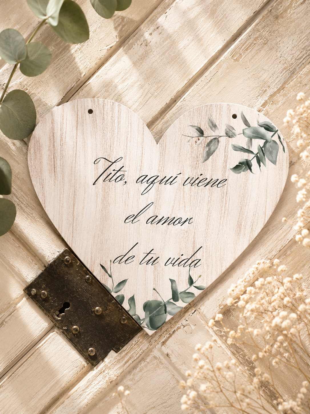 Corazón de madera