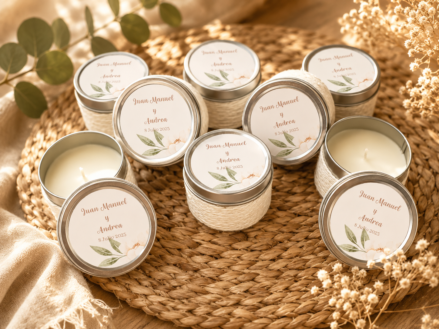 Vela Aromática En Lata