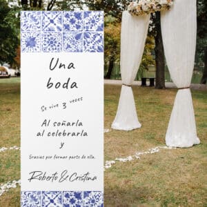 Xbanner Abbraccio 1.60mx60cm