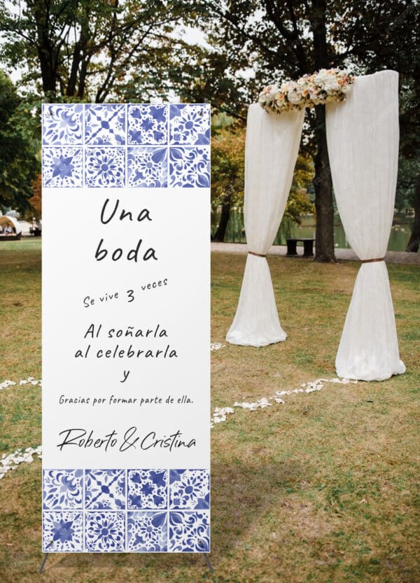 Xbanner Abbraccio 1.60mx60cm