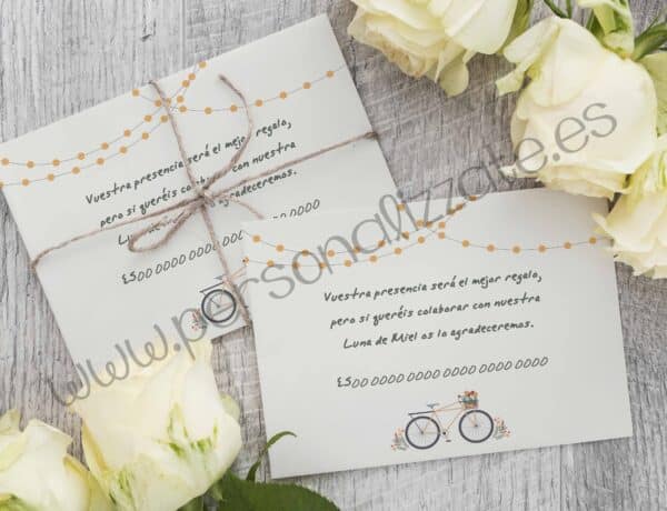 Tarjetas personalizadas bicycle