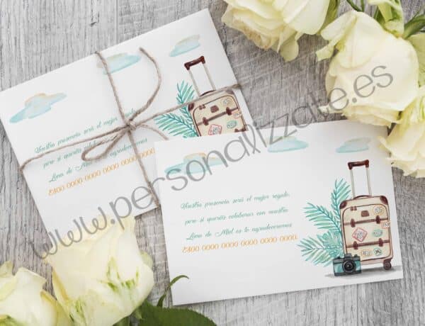 Tarjetas personalizadas Travel