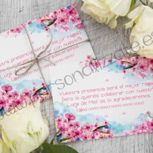 Tarjetas personalizadas Cerezo