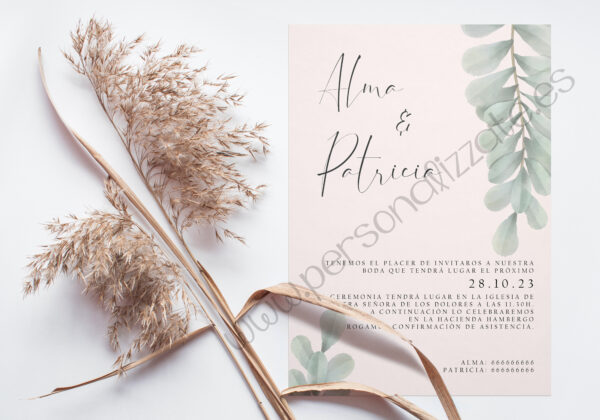 Invitación de Boda Maatkare