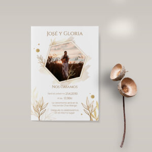 Invitación de Boda Seul