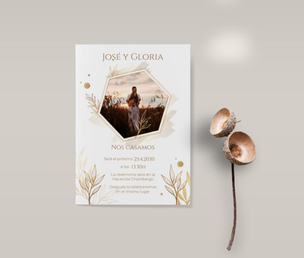 Invitación de Boda Seul