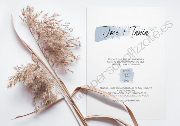 Invitación de Boda Smooth