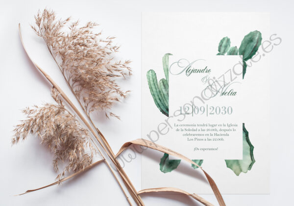 Invitación de Boda Berenice