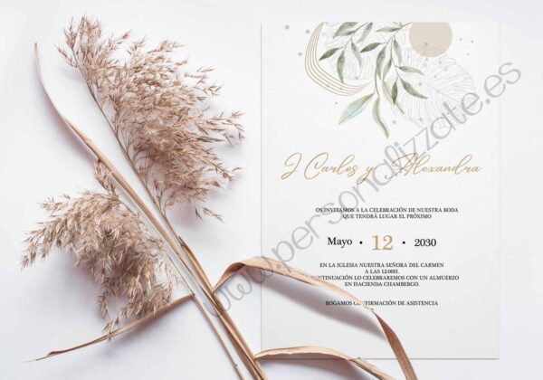 Invitación de Boda Bogota