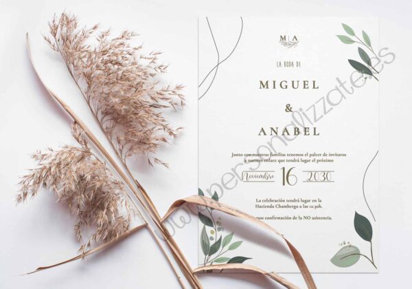 Invitación de Boda Tulsa