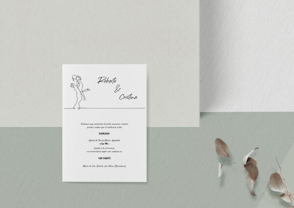 Invitación de Boda Feelings