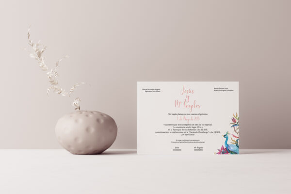 Invitación de Boda Tokio