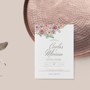 Invitación de Boda Cuore