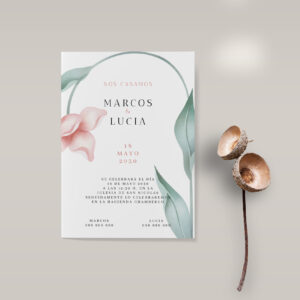 Invitación de Boda Viaggio