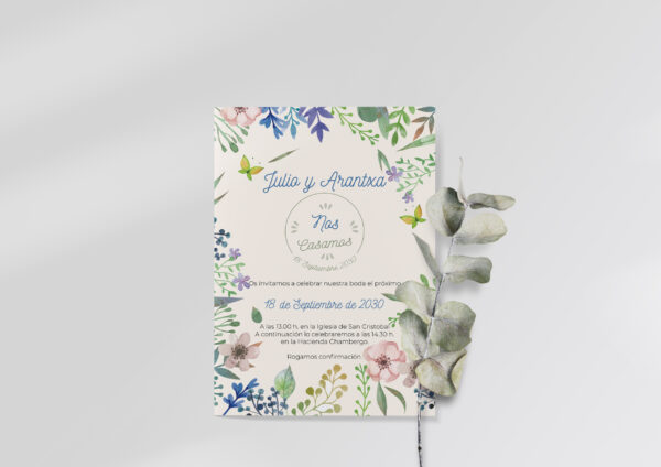 Invitación de Boda Felicita