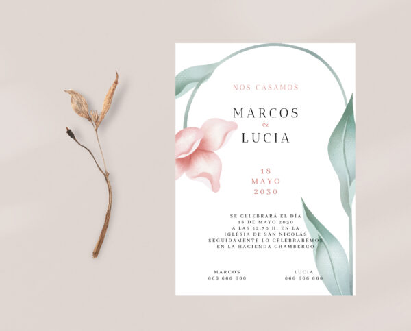 Invitación de Boda Viaggio