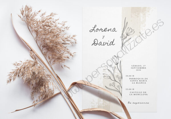 Invitación de Boda Vita Insieme