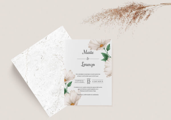 Invitación de Boda Unione